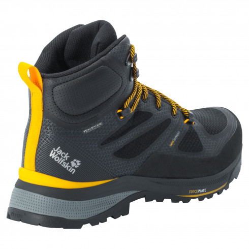 Фото Чоловічі трекінгові черевики Jack Wolfskin FORCE STRIKER TEXAPORE MID M 4038823_6055 - зображення 4