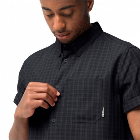 Фото Чоловіча теніска Jack Wolfskin EL DORADO SHIRT MEN 1401054_7778 - зображення 4