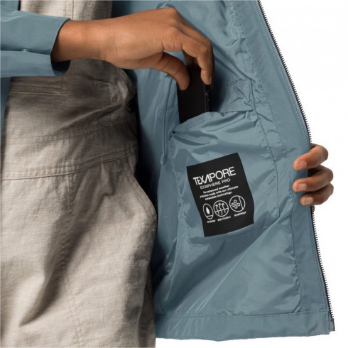 Фото Плащ жіночий Jack Wolfskin DAKAR PARKA W 1112502_1282 - зображення 4