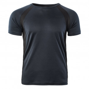 Чоловіча спортивна футболка HI-TEC MAVEN-SKY CAPTAIN/BLACK