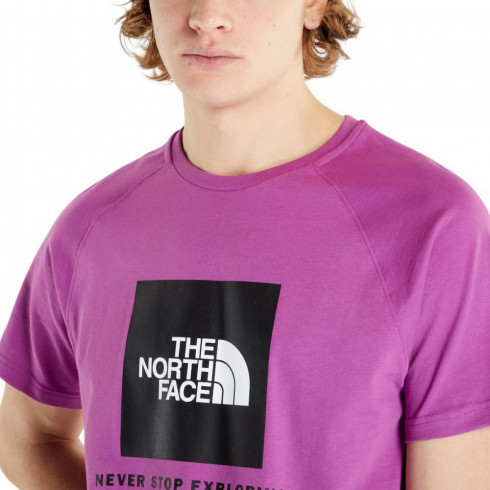 Фото Чоловіча футболка The North Face S/S Raglan Redbox Tee NF0A3BQOLV11 - зображення 3