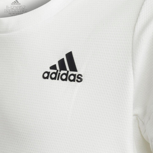 Фото Дитяча футболка для фітнесу Adidas AEROREADY 3-Stripes H16911 - зображення 5