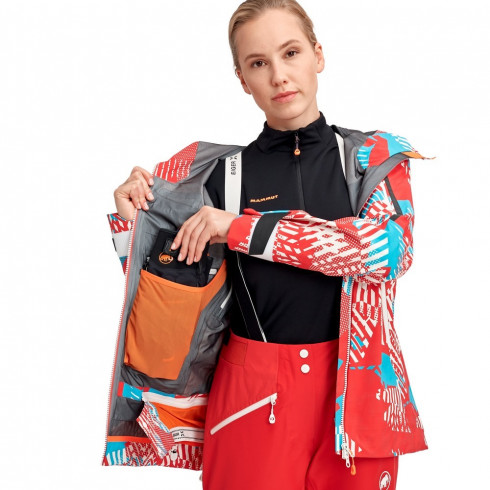 Фото Жіноча куртка для туризму Mammut Nordwand Visiflage HS Hooded Jacket Women 1010-28100-AZAL - зображення 2