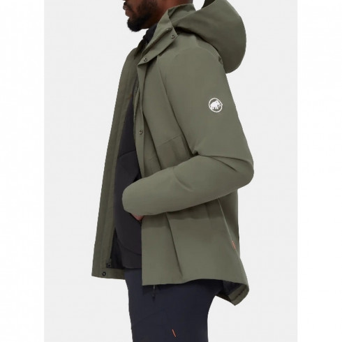 Фото Чоловіча куртка для туризму Mammut Trovat 3 in 1 HS Hooded Jacket Men 1010-29110-IGUA - зображення 2