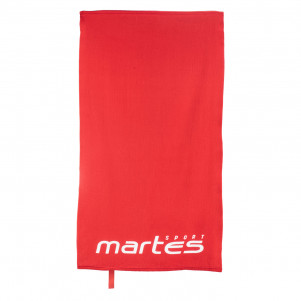 Рушник MARTES ESSENTIALS TOWEL MS-RED/WHITE
