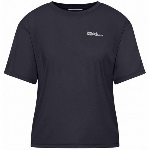 Жіноча футболка Jack Wolfskin VONNAN CROP T W A63932_1388 - зображення 7 Фото Жіноча футболка Jack Wolfskin VONNAN CROP T W A63932_1388 - зображення 7