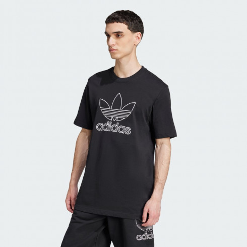 Фото Чоловіча футболка Adidas Adicolor Outline Trefoil Originals JP1088 - зображення 3