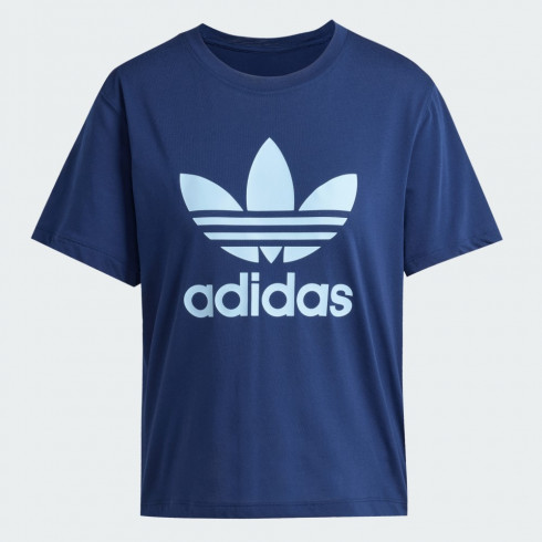 Фото Жіноча футболка Adidas Adicolor Trefoil Boxy Originals JD3144 - зображення 1