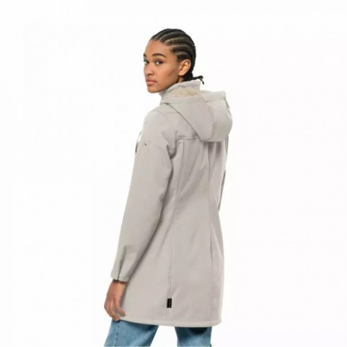 Фото Напівпальто жіноче Jack Wolfskin WINDY VALLEY COAT W 1306711_5062 - зображення 2