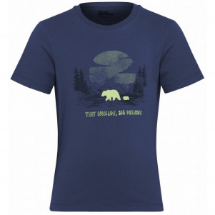 Дитяча футболка Jack Wolfskin GRAPHIC COTTON T KIDS A64185_T0220