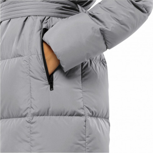 Фото Жіноче пухове напівпальто Jack Wolfskin FROZEN LAKE COAT W 1206132_6315 - зображення 4