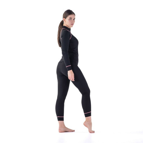 Фото Жіночий комплект термобілизни MARTES ESSENTIALS LADY SIRION SET-BLK/DES FLOWE - зображення 3