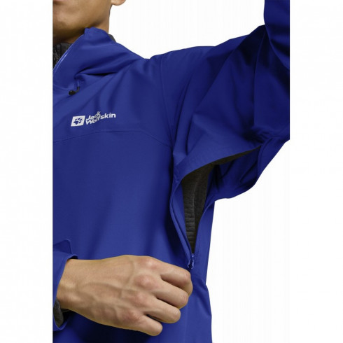 Фото Чоловіча вітровка Jack Wolfskin HIGHEST PEAK 3L JKT M 1115134_1002 - зображення 7