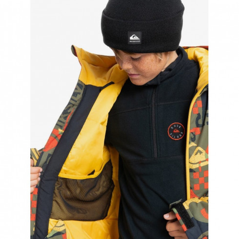 Фото Дитяча зимова куртка Quiksilver MSN PRINTED YTH B SNJT EQBTJ03148-NZE6 - зображення 2