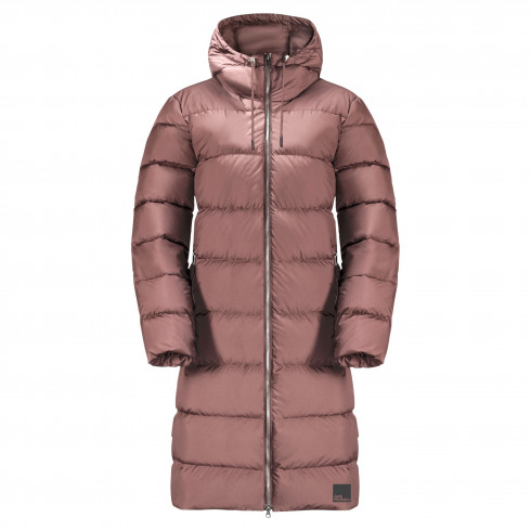 Фото Напівпальто жіноче пухове Jack Wolfskin FROZEN PALACE COAT W 1204132_3068 - зображення 6