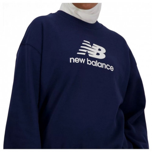 Жіночий світшот New Balance Stacked Logo WT41503NNY - зображення 3 Фото Жіночий світшот New Balance Stacked Logo WT41503NNY - зображення 3