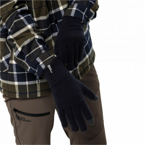 Фото Чоловічі рукавички Jack Wolfskin RIB GLOVE 1911681_1010 - зображення 2