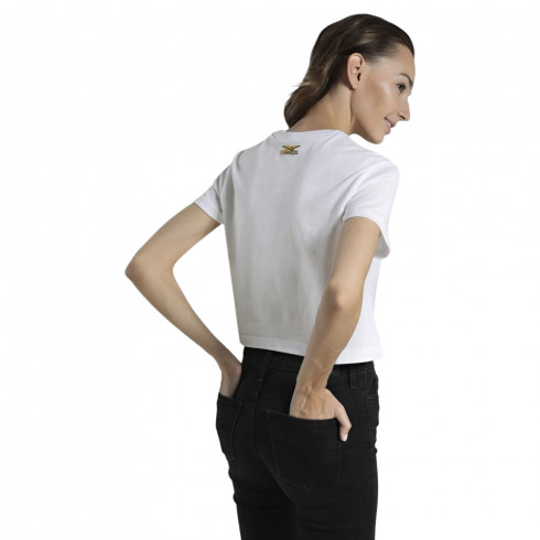 Жіноча футболка Reebok Cropped Minion GL5579 - зображення 6 Фото Жіноча футболка Reebok Cropped Minion GL5579 - зображення 6