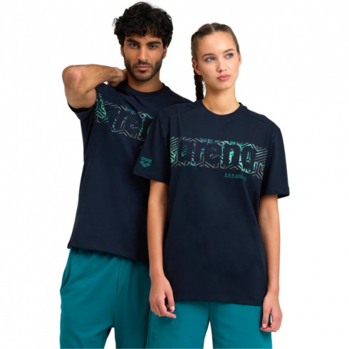 Фото Футболка Arena T-SHIRT LOGO COTTON 005336-706 - зображення 4