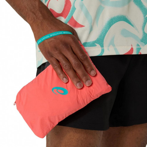 Фото Чоловіча куртка для бігу ASICS ROAD PACKABLE JACKET 2011D084-700 - зображення 5