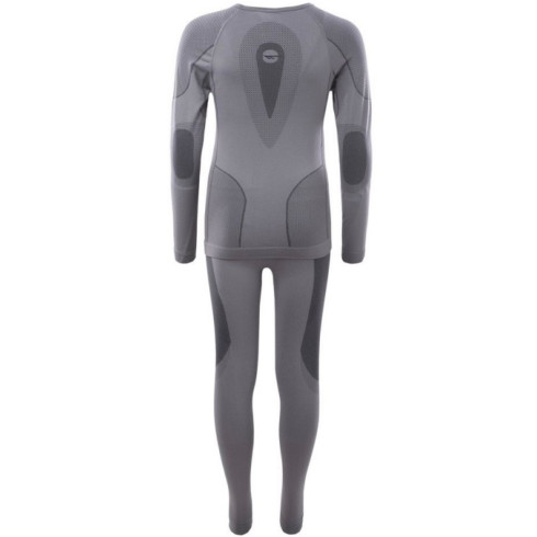 Фото Дитячий комплект термобілизни HI-TEC HIKRO SET JR-GREY/DARK GREY - зображення 2