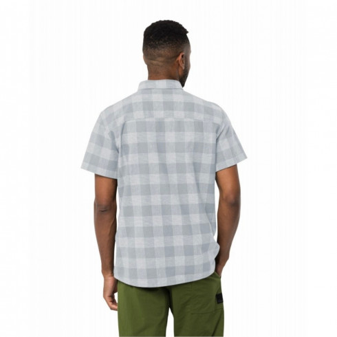 Фото Теніска чоловіча Jack Wolfskin HIGHLANDS SHIRT M 1403412_8972 - зображення 3