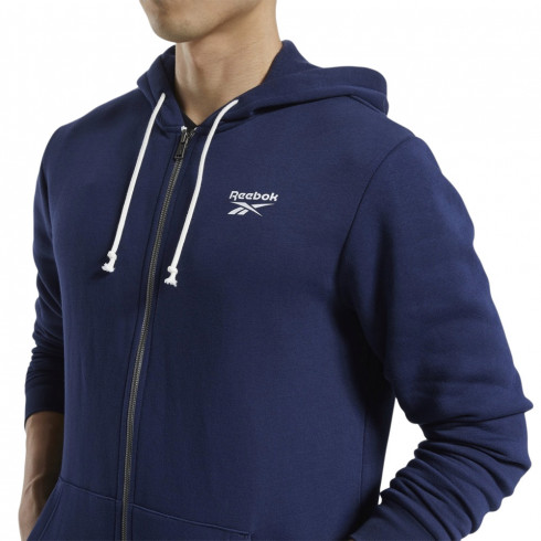 Фото Чоловіче худі Reebok Training Essentials Fleece Zip Up FU3230 - зображення 5