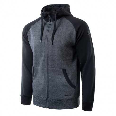 Фото Чоловіча толстовка HI-TEC SELAN-GREY MELANGE - зображення 2