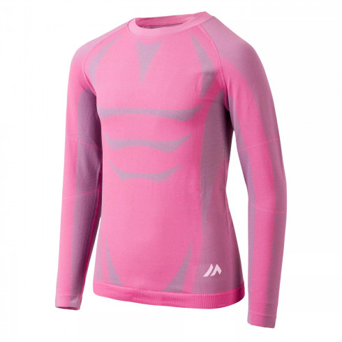 Фото Дитячий лонгслів MARTES GRADO JR-SHARKSKIN/HOT PINK - зображення 2