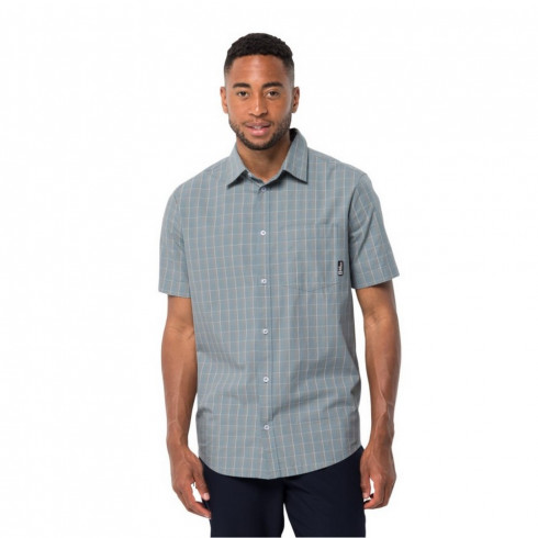 Фото Теніска чоловіча Jack Wolfskin HOT SPRINGS SHIRT M 1402333_1286 - зображення 2