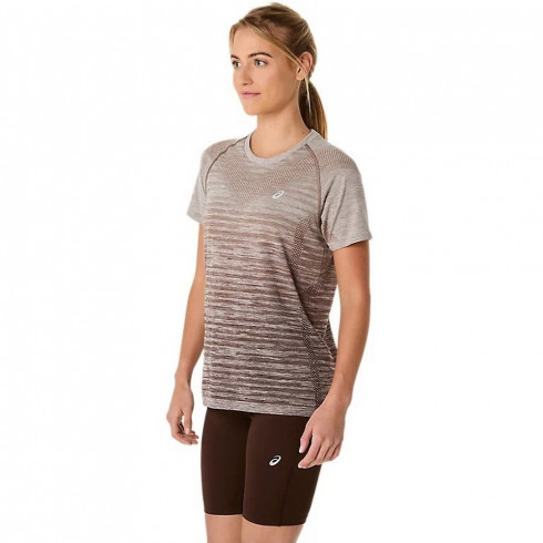 Фото Жіноча спортивна футболка Asics SEAMLESS SHORT SLEEVE TOP 2012C385-022 - зображення 4