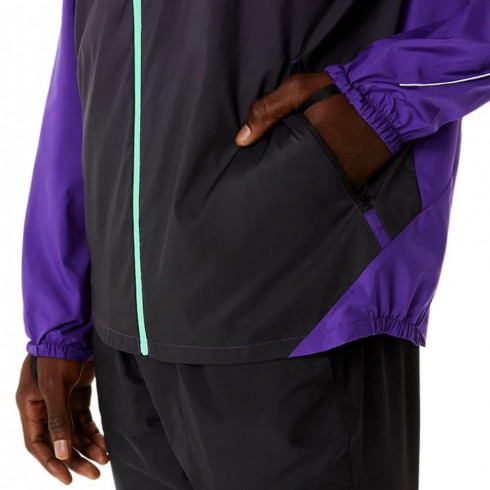 Фото Чоловіча куртка для бігу Asics LITE-SHOW JACKET 2011C111-500 - зображення 2