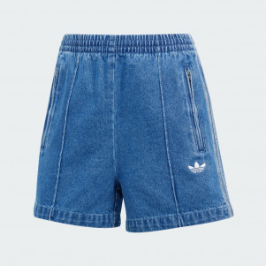 Жіночі джинсові шорти Adidas Adicolor Firebird Originals JD2562