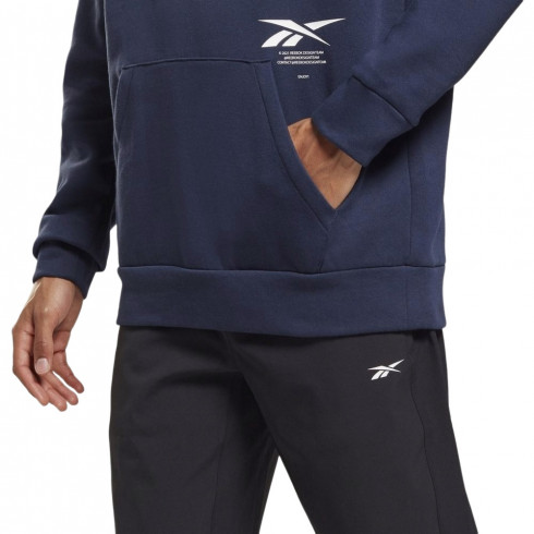 Фото Чоловіче худі Reebok THERMOWARM+GRAPHENE COTTON FLEECE GS9207 - зображення 5