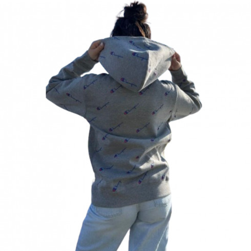 Фото Дитяче утеплене худі Champion Y0010-GREY - зображення 3