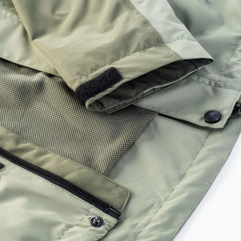 Фото Вітровка чоловіча MARTES ESSENTIALS MORGAN-BEETLE/AGAVE GREEN - зображення 4