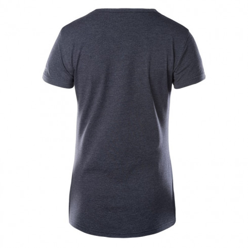 Фото Жіноча футболка HI-TEC LADY NULIS-BLUE NIGHTS MELANGE - зображення 3