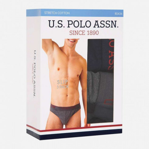 Фото Труси сліпи чоловічі набір 3 шт. U.S. POLO ASSN 80436 - зображення 5