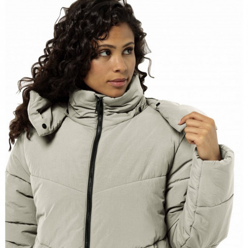 Фото Жіноче напівпальто Jack Wolfskin KAROLINGER LONG COAT W 1207481_A0029 - зображення 4