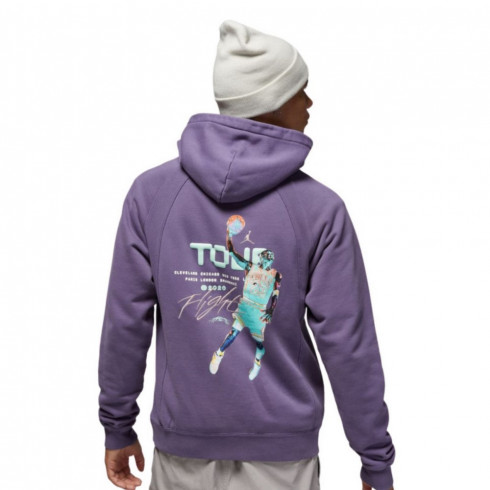 Фото Чоловіче худі Air Jordan Flight Heritage Violet DM1394-553 - зображення 4