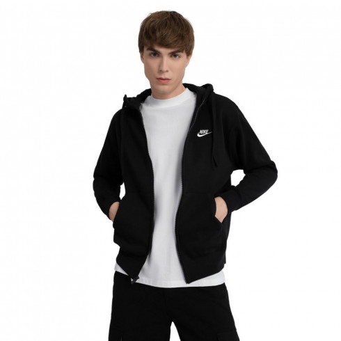 Фото Чоловіча толстовка Nike NSW CLUB HOODIE FZ BB BV2645-010 - зображення 5