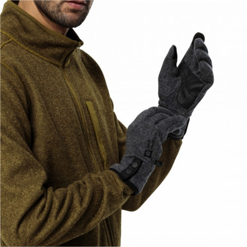 Фото Чоловічі рукавички Jack Wolfskin WINTER WOOL GLOVE 1911791_6320 - зображення 2
