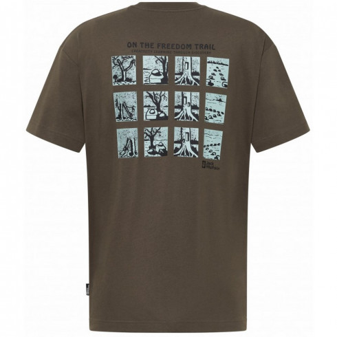 Фото Чоловіча футболка Jack Wolfskin TRAILBLAZER T M A63857_T0288 - зображення 5