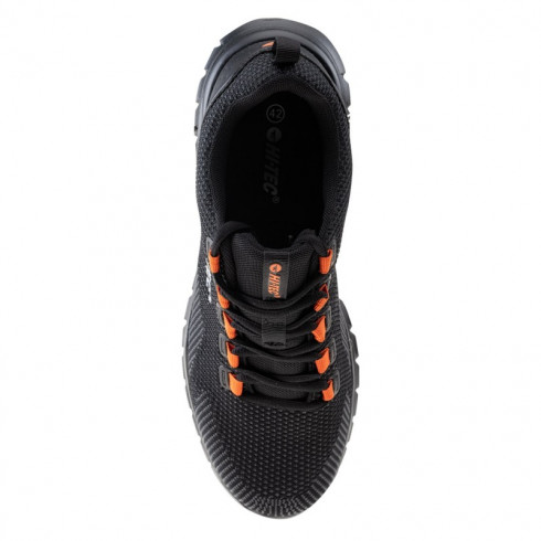 Фото Чоловічі повсякденні кросівки HI-TEC HERAMI-BLACK/DARK GREY/ORANGE - зображення 2