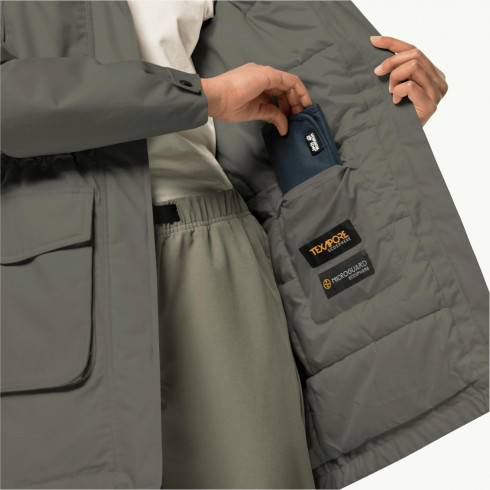 Фото Парка жіноча Jack Wolfskin WINTERFROST INS PARKA W 1115431_4550 - зображення 3