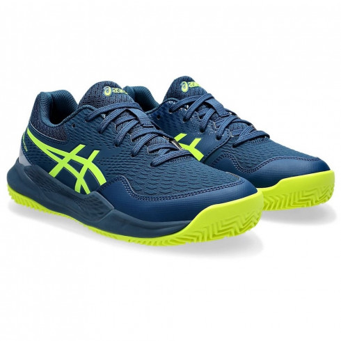 Фото Дитячі кросівки для тенісу Asics GEL-RESOLUTION 9 GS CLAY 1044A068-404 - зображення 7