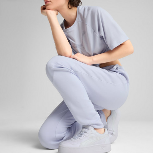 Жіночі штани Puma EVOSTRIPE Sweatpants 685051-47 - зображення 3 Фото Жіночі штани Puma EVOSTRIPE Sweatpants 685051-47 - зображення 3