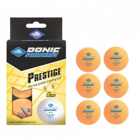 Фото Набір м'ячів для настільного тенісу Donic Schildkrot 2-Star Prestige ball Poly 40+ 658028 - зображення 2