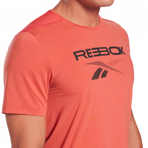 Фото Футболка чоловіча Reebok Activchill Graphic Move T-Shirt Orange H46598 - зображення 3
