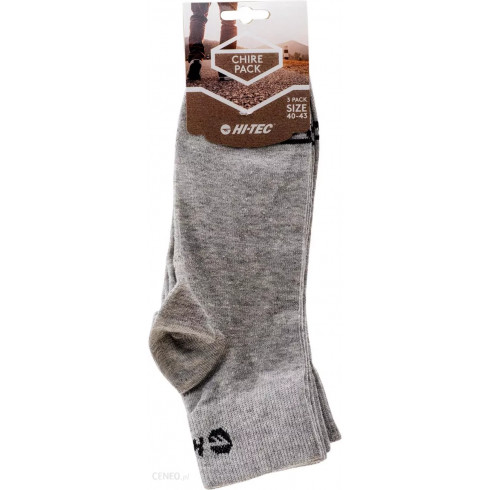 Фото Шкарпетки HI-TEC CHIRE PACK-GREY MELANGE - зображення 3